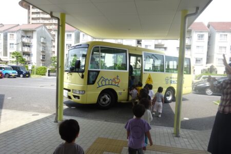 園バスドライブ♪