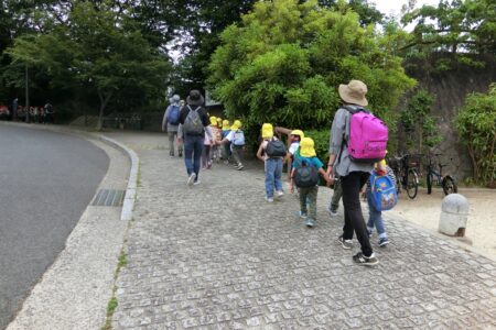 江波山にピクニック♪