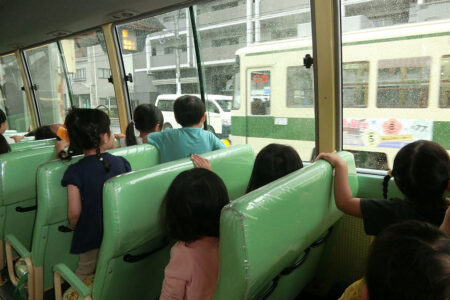 園バスでドライブ♪（年少）