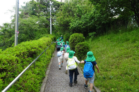 江波山へ遠足！（年中・長）