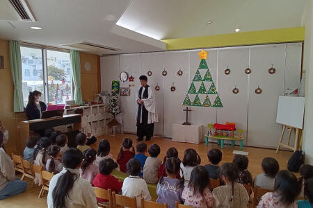 クリスマス礼拝（0歳児から満3歳児）①